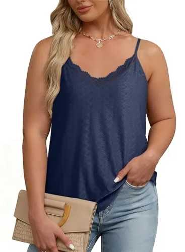 Lace Vest, Navy Blue