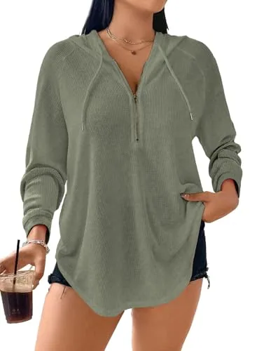 Long Sleeve Sweatshirt, Smoke Green