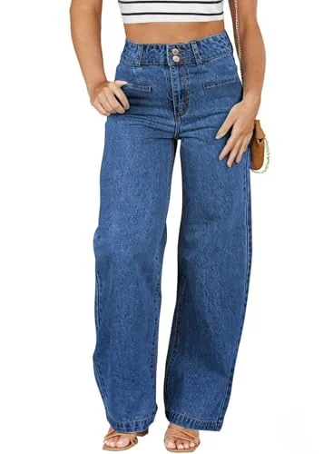High Waist Loose Jeans III, Bluing