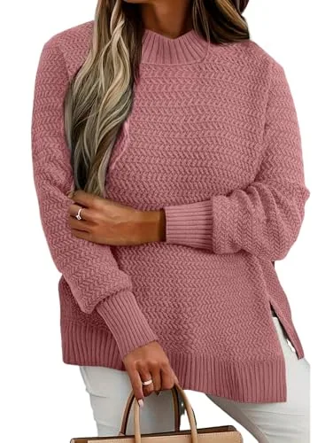 Crew Neck Sweater II, Fushia