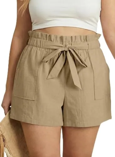 High Waist Shorts II, Apricot