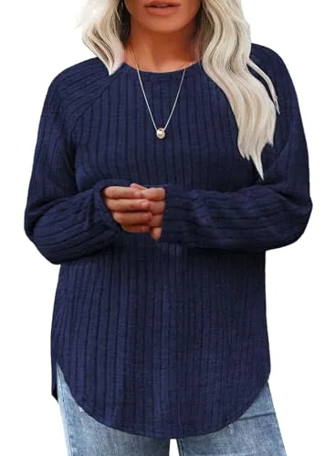 Long Sleeve Shirt, Navy Blue