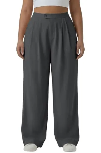 High Waist Pants III, Medium Grey